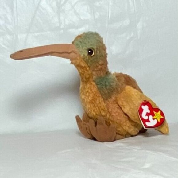 Ty Beanie Baby Original 1998 Beak Retired w/Red Stamp 426 & Reg No PA 1965(KR) - Picture 1 of 10